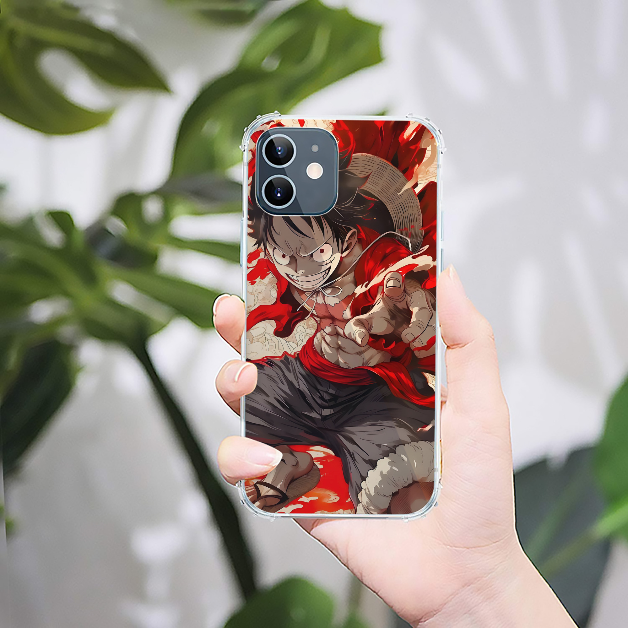 ワンピース ONE PIECE 【iPhone 12シリーズ対応】透明スマホケース（クリアソフトケース）
